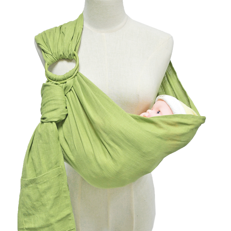 Baby Carrier Soft Lightweight wrap Sling Ring Baby Wrap Carrier for Newborns Infants Toddlers for Breastfeeding